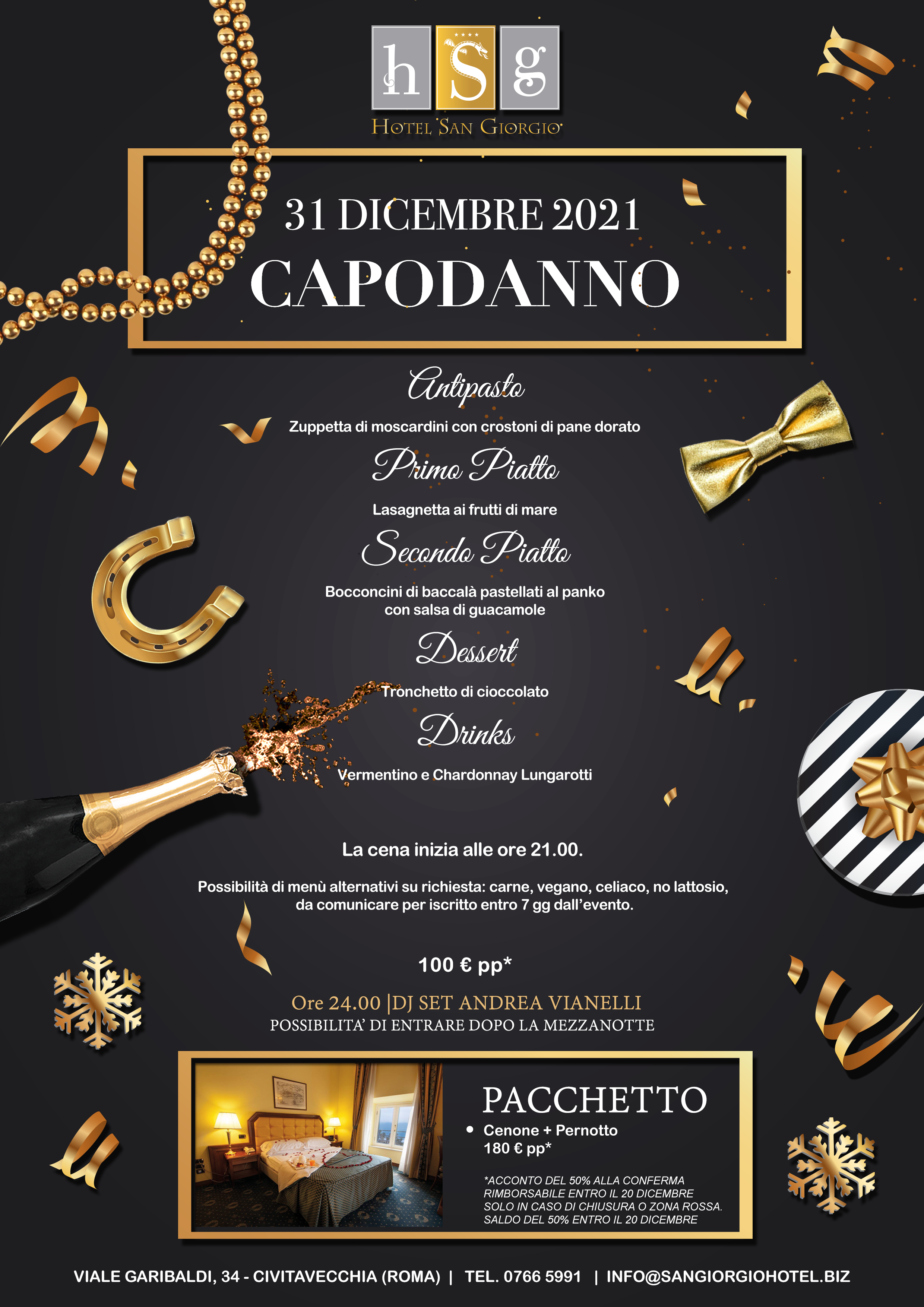 Pacchetto Capodanno 2021